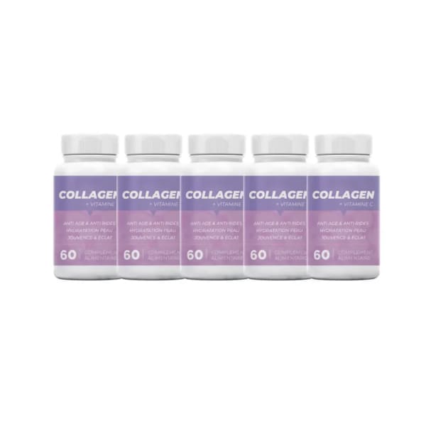 5 x(Collagen Marin Hydrolysé + Vit C) 5 x(Collagen Marin Hydrolysé + Vit C)